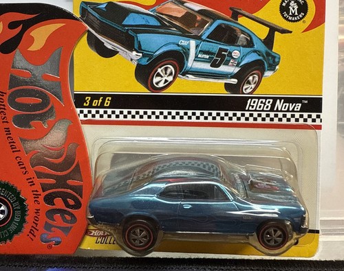 2006 Hot Wheels RLC Neo Classics 1968 Chevy Nova Blue Series 5 🔥 Combined Ship