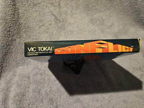 VINTAGE! Conflict, Vik Tokai (c) 1989 NES CIB   TESTED & WORKS!   W/Manual & Map