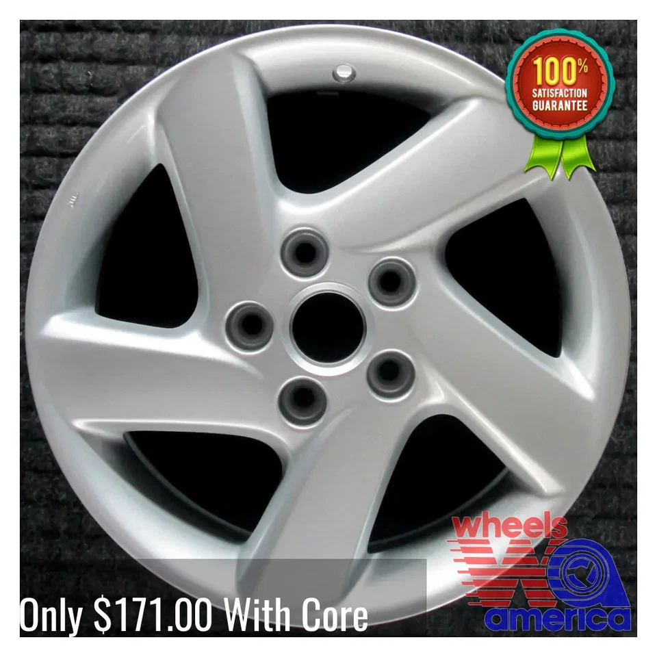 Wheel Rim Mazda 6 16 2003-2005 9965547060 996547060 Painted OEM Factory OE 64856 - Image 2 of 4