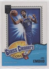 2021-22 Donruss Elite Glass Cleaners Joel Embiid #5 09an