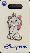 Disney Parks The Aristocats Marie Cat Pink Glitter Bow OE Pin