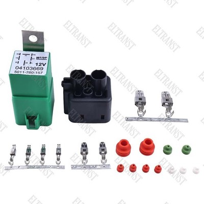 12V Glow Plug Relay 04219374 H60 157 for Deutz Engine BF4L2011 BF6L914C NEW