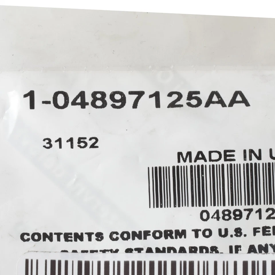 Kit de junta tórica de inyector de combustible Mopar genuino 4897125AA Foto 4 de 4
