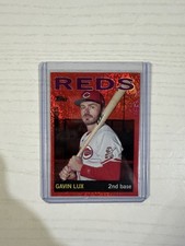 2025 Topps Archives - 1964 Topps Gavin Lux #58 Red Hot Foilboard /50