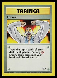 Fervor 124/132 Gym Challenge Common Trainer