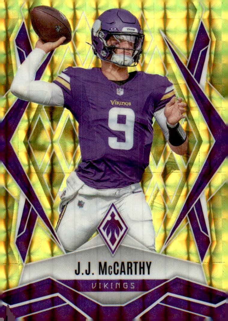 2025 Panini Phoenix J.J. McCarthy #38 /185