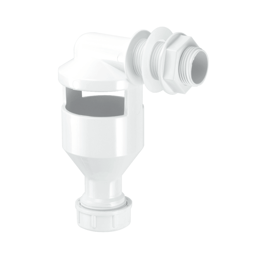 McAlpine CARD-56 Side Tun Dish + 0.75"" Outlet TUN-3 Compatible With 19/23mm Pipe