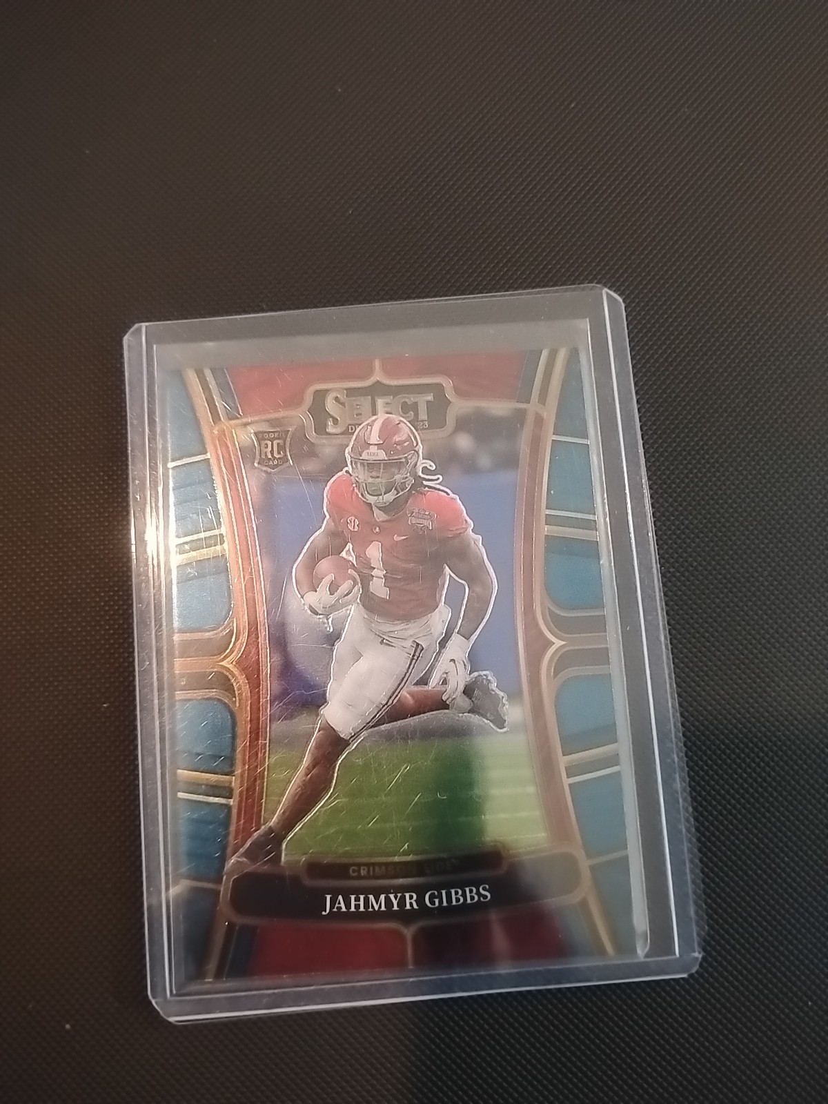 2023 Panini Select Draft Picks - Concourse Blue #10 Jahmyr Gibbs (RC)