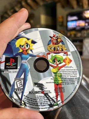 Crash Team Racing CTR - Loose Sony PS1 Playstation 1 Disc