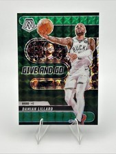 2024-25 Panini Mosaic Damian Lillard Give and Go Insert #14 Bucks