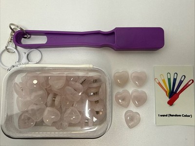50 Mexican Rose Heart Loteria Magnetic Deck Chips Fichas Clip Case Wand Set MDay