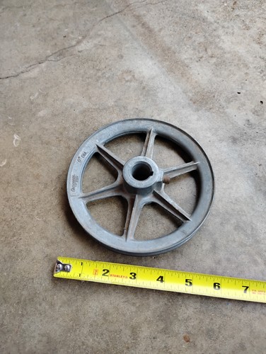 CONGRESS DRIVES 6" V-BELT PULLEY 3/4" Bore
