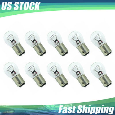 For 10PCS Hella 7225 Taillight Bulb 12V 21/4W BAZ15D S8_OL