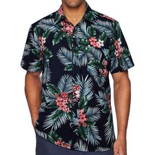 Classic Unisex Hawaiian Aloha Shirt for Tropical Summer Holidays and Beaches