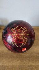 USED 15lb Hammer Black Widow Hybrid 2.0 Bowling Ball No Thumb Drill - LOW Games