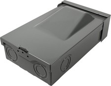 Fused A/C Disconnect Switch Pull Out Metal Box 120/240VAC 30-Amp 1-Phase 3 Wire