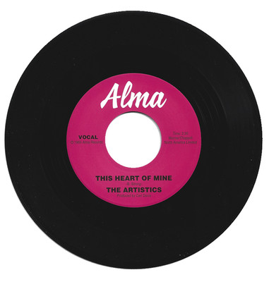 The Artistics This Heart Of Mine / So Much Love In My Heart Northern Soul Listen