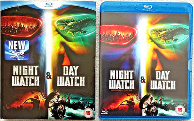 NIGHT WATCH & DAY WATCH  BLU-RAY NIGHT WATCH + DAY WATCH / 248 Min NEUWERTIG 