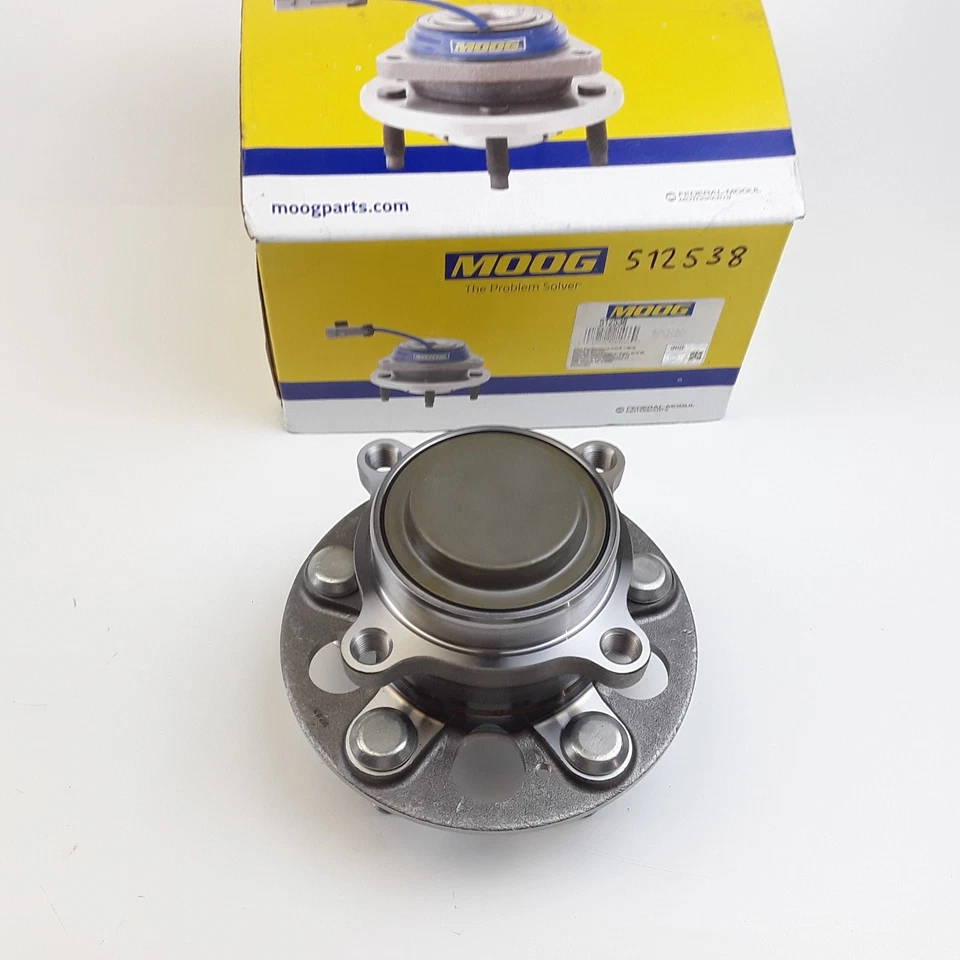 Conjunto de buje de cojinete de rueda trasera MOOG 512538 para Acura RLX (2014 2015 2016-2020) Foto 3 de 4