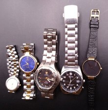 Christian Dior Seama + Lote de 3 Relojes Cuarzo Damas Vintage Japón -Para Piezas