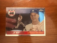 2008 Topps Chrome #MHRC440 Mickey Mantle Home Run History HOF