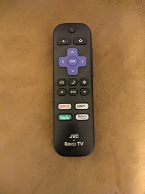 Genuine JVC 101018E0067 4K UHD Smart TV Remote w/Netflix, ESPN Shortcut Roku