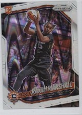 2025 Panini Prizm WNBA White Seismic Prizm Rayah Marshall #47 Rookie RC 00lk