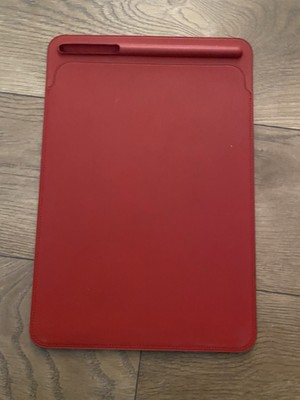 iPad Pro (10.5-inch) Leather Sleeve-MR5L2ZM/A RED 190198629210| eBay