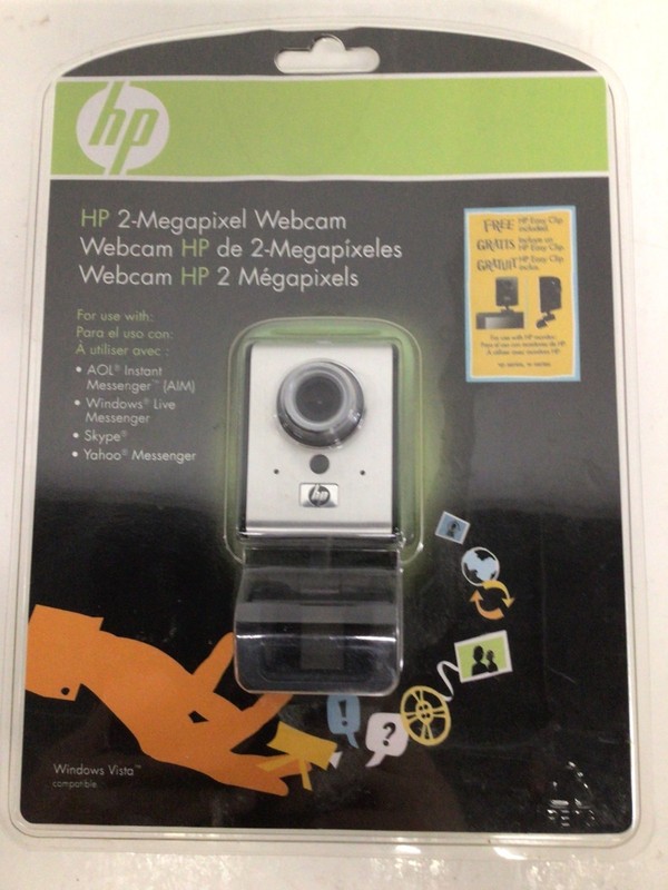 HP 2MP Webcam # RZ406AA#ABA - SEALED