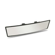 Clip-On Rearview Mirror, Convex Wide-Angle Interior Car Mirror, 11.81-inch