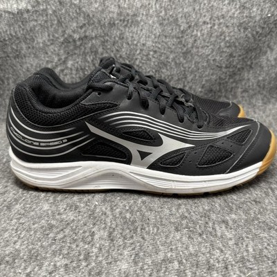 Mizuno Cyclone Speed 3 430297 Womens Size 9 Black Volleyball Shoes Gum Sole