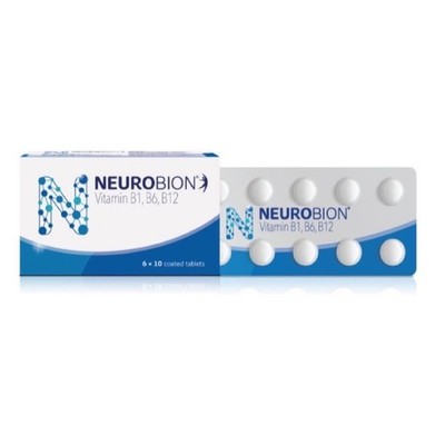 2 X Neurobion 60 s Vitamin B1, B6, B12 Supports Nerve Function & Nerve Health
