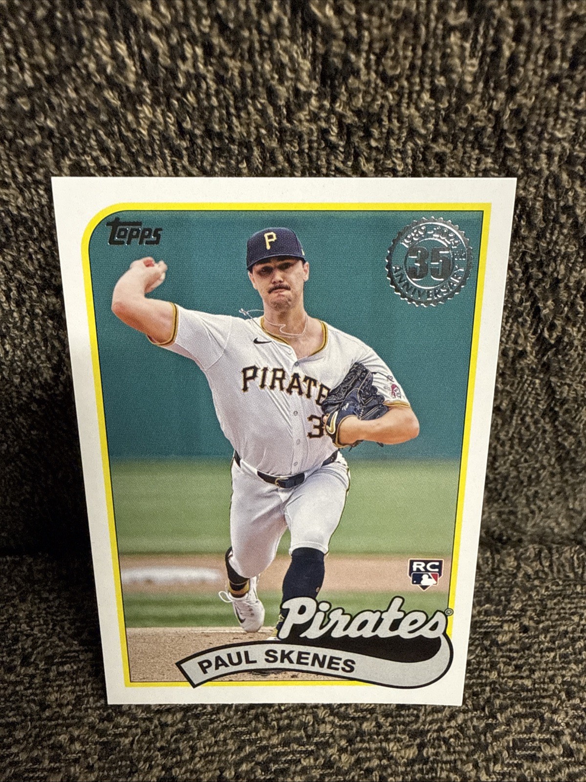 2024 Topps Update Series - 1989 Topps Baseball Paul Skenes #89US-46 (RC)