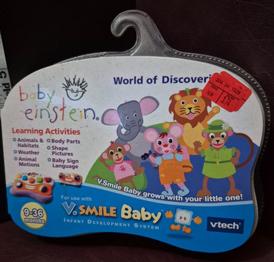 V. Smile Baby System Vtech baby Einstein world of  Discovery 9-36 months NEW