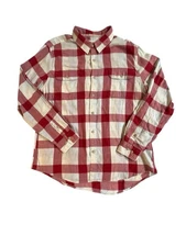 The Normal Brand Flannel Shirt Men's XL Plaid Button Up Chest Pockets
