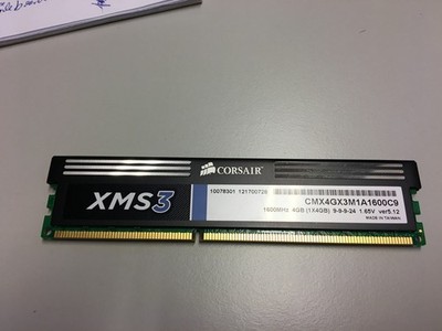 Corsair CMX4GX3M1A1600C9 RAM 4 GB
