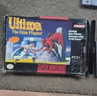 Ultima: The False Prophet SNES - Authentic Boxed Copy - One-Owner - Rare RPG