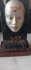 Sculpture Face Mask On Marble Made By Prisoners At HMP DARTMOOR PRISON