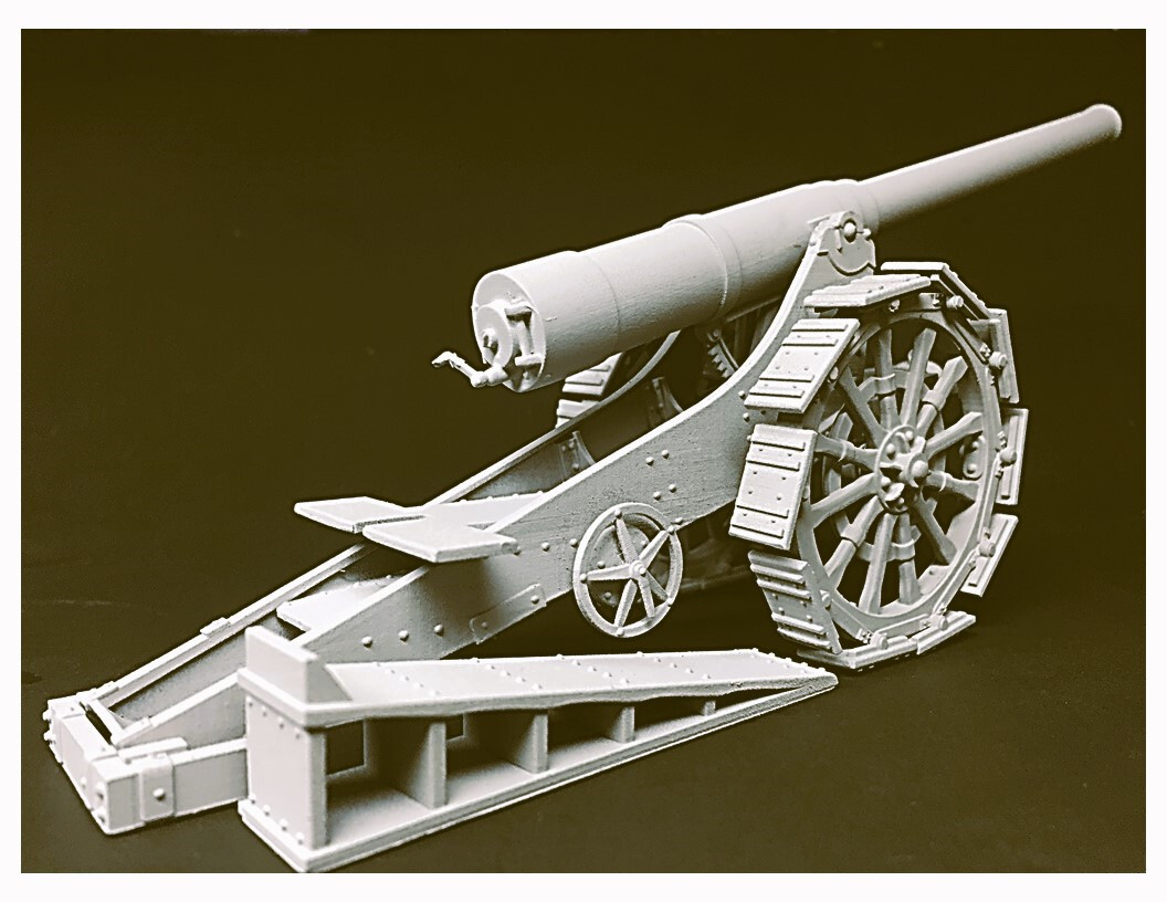 STRELETS 1/72 Serie Armi – Cannone Italiano WWI Cannone Da 105/28 – Modellismo Statico