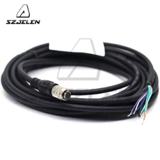 Hirose 8Pin Equipment Basler GIGE AVT Industrial CCD Camera Open I/O Cable