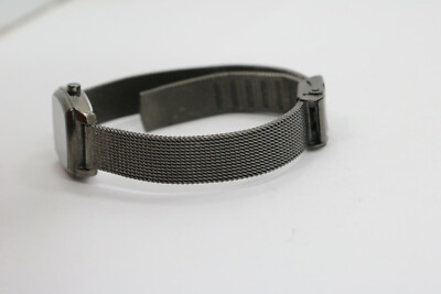Womens Grenen m-27xsuuc Gunmetal Mesh Bracelet Watch New  display picture 3