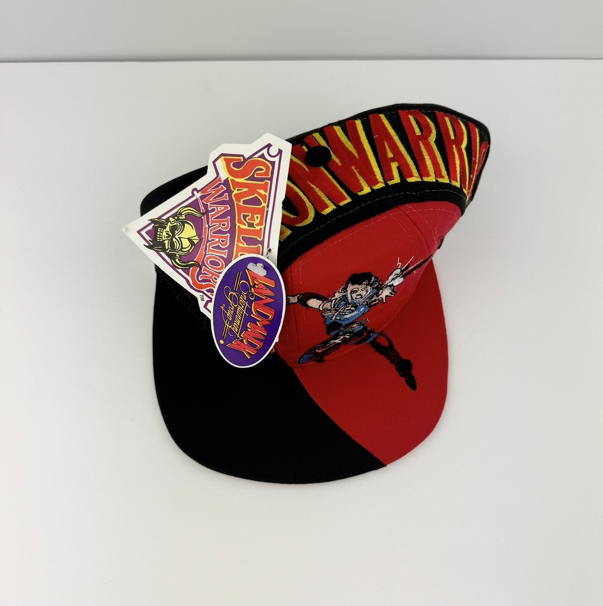 NOS NWT Skeleton Warriors 90's Cartoon TV Series 1996 VTG Snapback