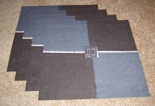 Creative Imaginations Single Sided Papers (4) ~ Denim Quadrant