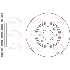 Apec Front Brake Disc DSK2357 - OE High Quality Precision Engineered Part