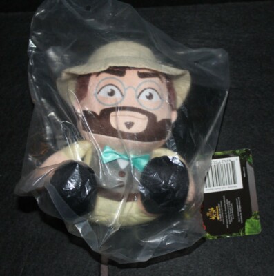 Jumanji Professor Sheldon Oberon (Bethany) 7  Plush The Noble Collection NWT