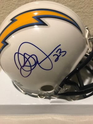 Quentin Jammer Signed San Diego Chargers Mini Helmet PSA | eBay