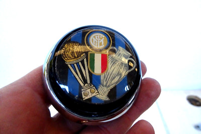 Inter horn button for Fiat 500 champions cup shield Frammartino era 