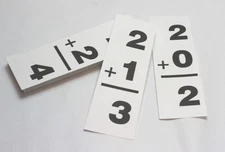 Addition Facts Deck - 100 cards - Math Manipulative - Homeschool Preschool  