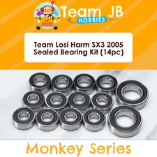 Team Losi Harm SX3 2005 - 14 Pcs Rubber Sealed Bearings Kit