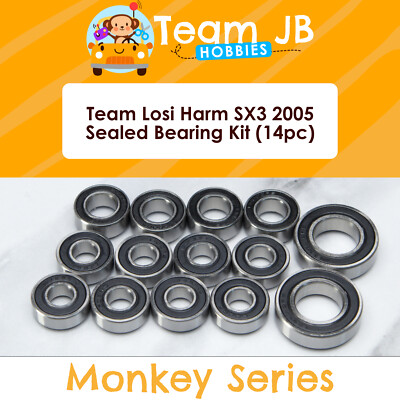 Team Losi Harm SX3 2005 - 14 Pcs Rubber Sealed Bearings Kit